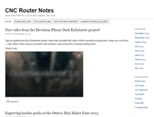 Tablet Screenshot of cncrouternotes.com